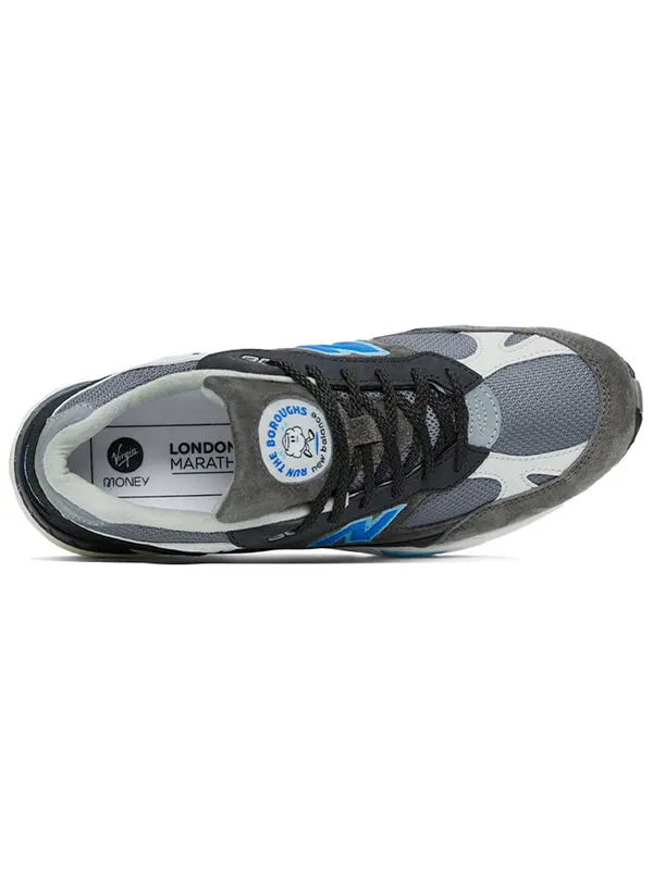 Кроссовки run the boroughs x 991 сделано в англии New Balance — изображение 4 из 4, серый/синий