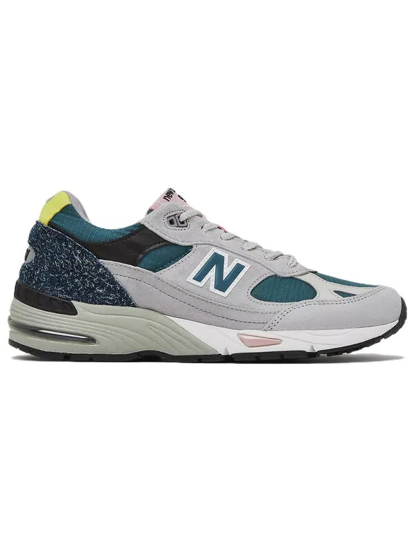 Кроссовки 991 New Balance — изображение 2 из 4, зеленый