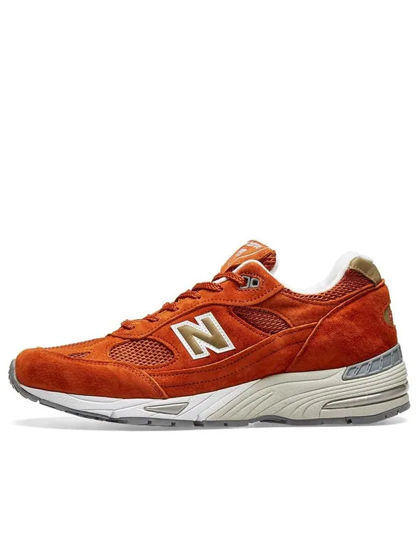 Кроссовки m991 New Balance — изображение 1 из 1, оранжевый/белый