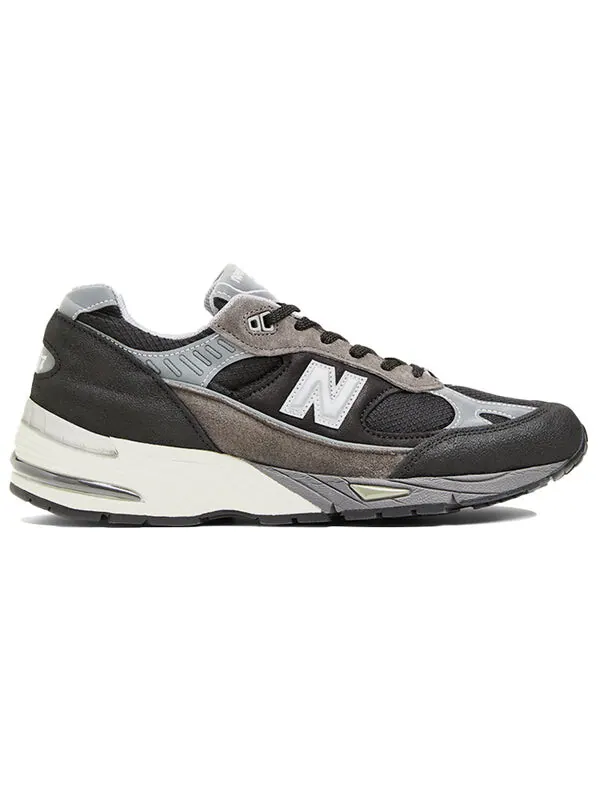Кроссовки slam jam x 991 сделано в англии New Balance — изображение 2 из 4, черный/серый