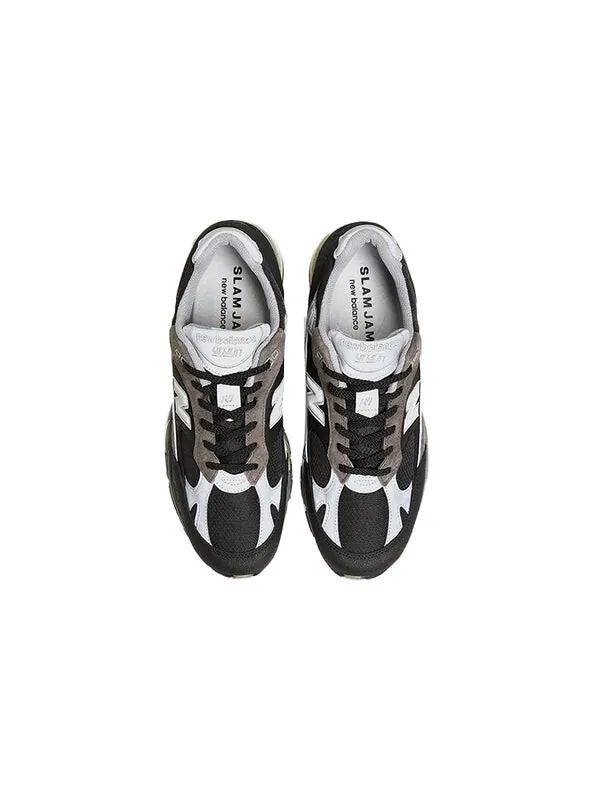 Кроссовки slam jam x 991 сделано в англии New Balance — изображение 4 из 4, черный/серый