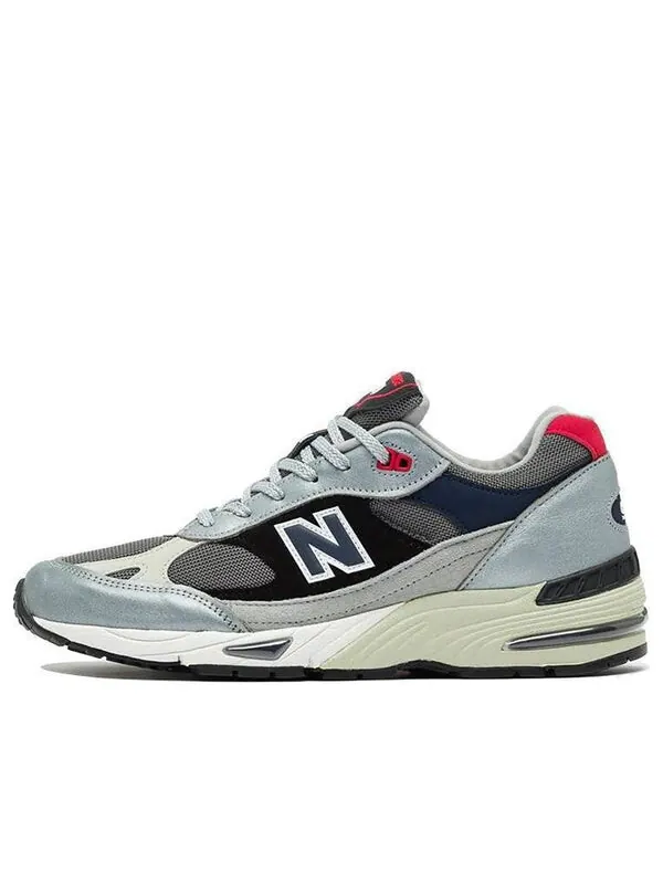 Кроссовки 991 сделано в Англии New Balance — изображение 1 из 4, серебристый/черный/синий