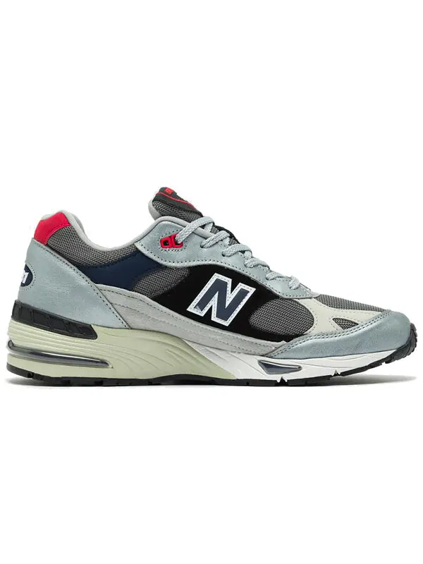 Кроссовки 991 сделано в Англии New Balance — изображение 2 из 4, серебристый/черный/синий