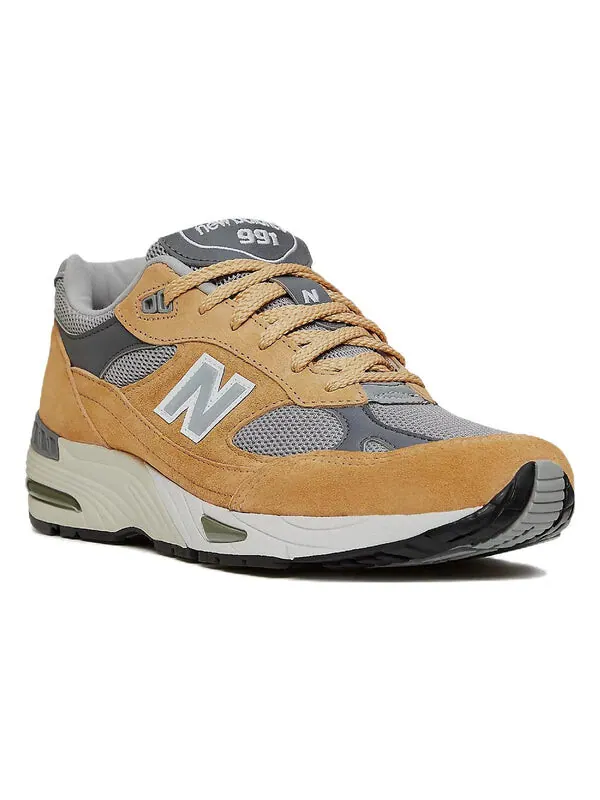 Кроссовки 991 сделано в Англии New Balance — изображение 3 из 4, желтый