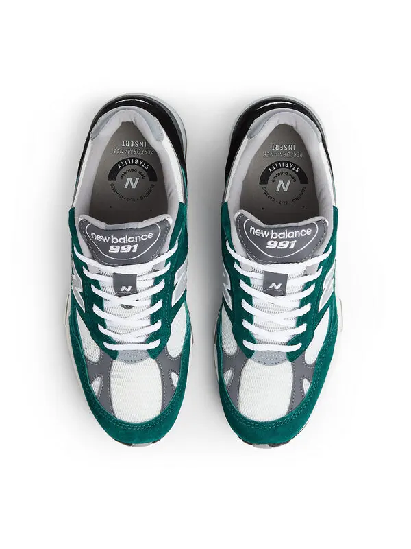 Кроссовки сделаны в Великобритании New Balance — изображение 4 из 4, зеленый