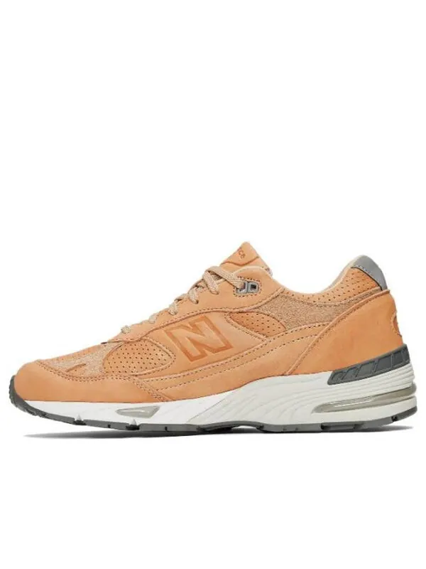 Кроссовки 991 New Balance — изображение 1 из 4, оранжевый/белый