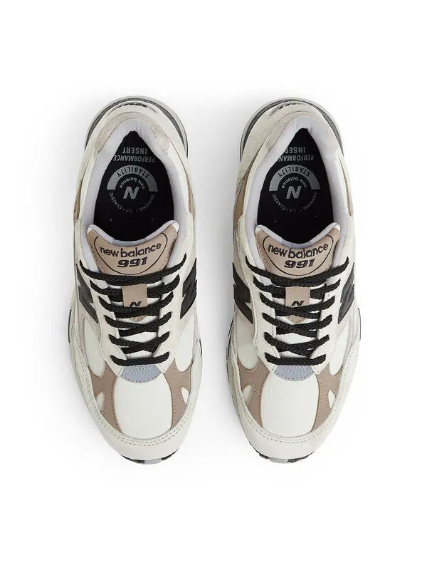 Кроссовки 991 made in england 'urban winter pack - pelican' New Balance — изображение 3 из 4, коричневый