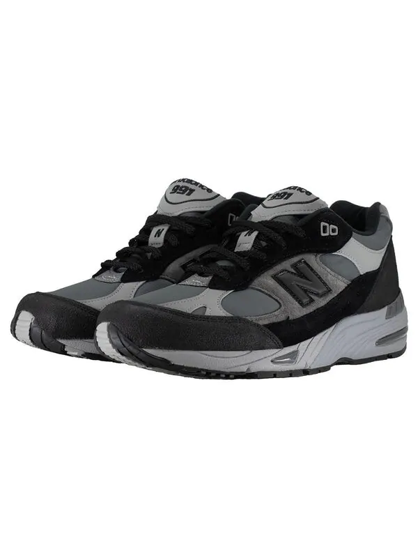 Кроссовки 991 обувь New Balance — изображение 3 из 4, черный/серый