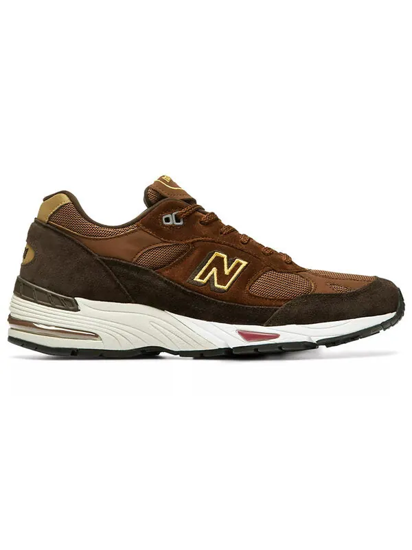Кроссовки 991 сделано в Англии New Balance — изображение 2 из 4, коричневый