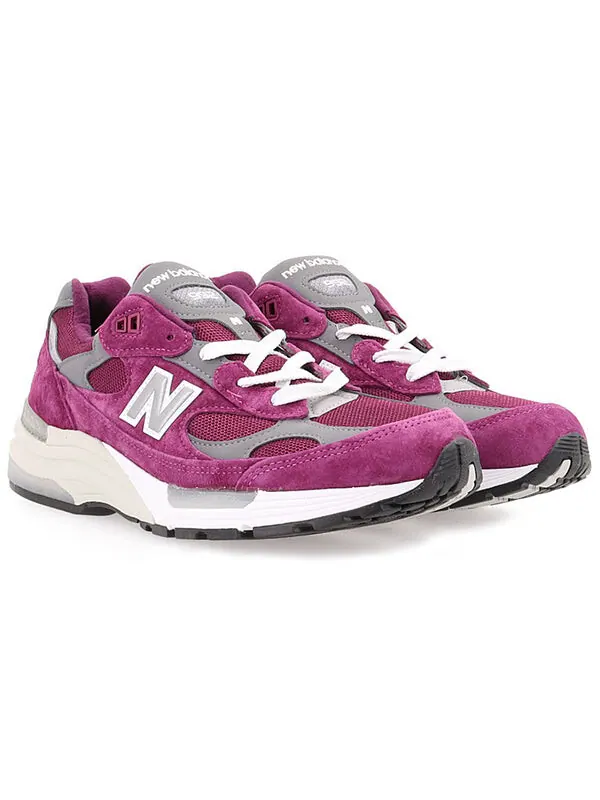 Кроссовки 992 сделано в сша New Balance — изображение 3 из 4, фиолетовый