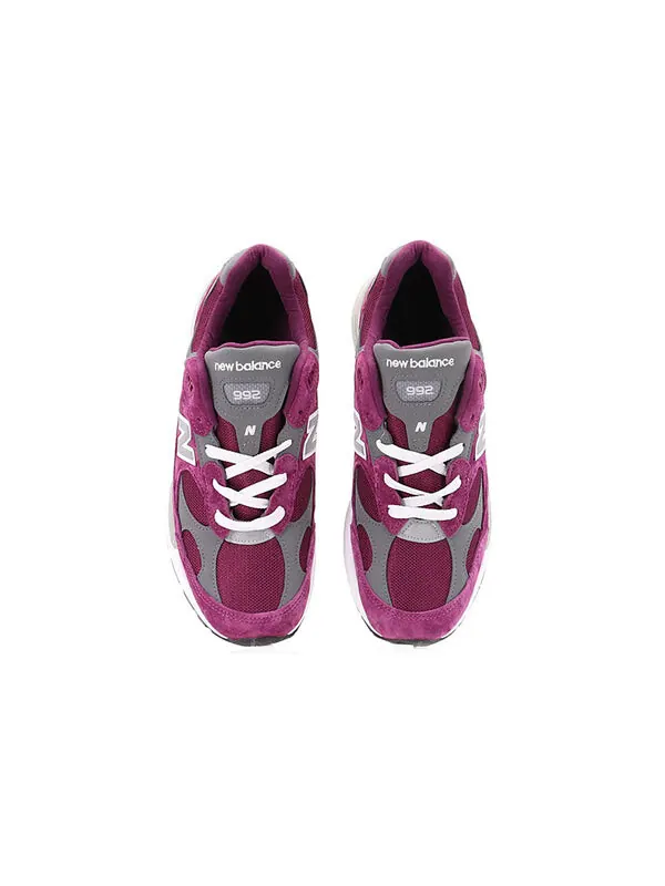 Кроссовки 992 сделано в сша New Balance — изображение 4 из 4, фиолетовый