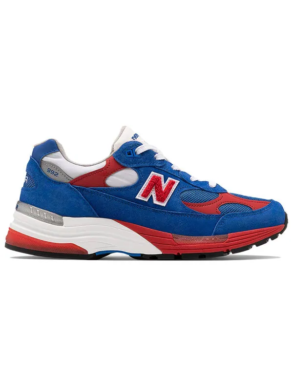 Кроссовки 992 сделано в сша New Balance — изображение 2 из 4, синий/белый/красный