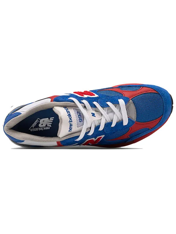 Кроссовки 992 сделано в сша New Balance — изображение 3 из 4, синий/белый/красный