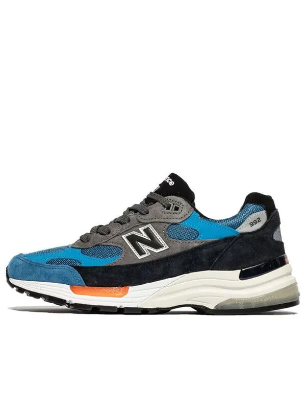 Кроссовки 992 сделано в сша New Balance — изображение 1 из 4, серый/синий
