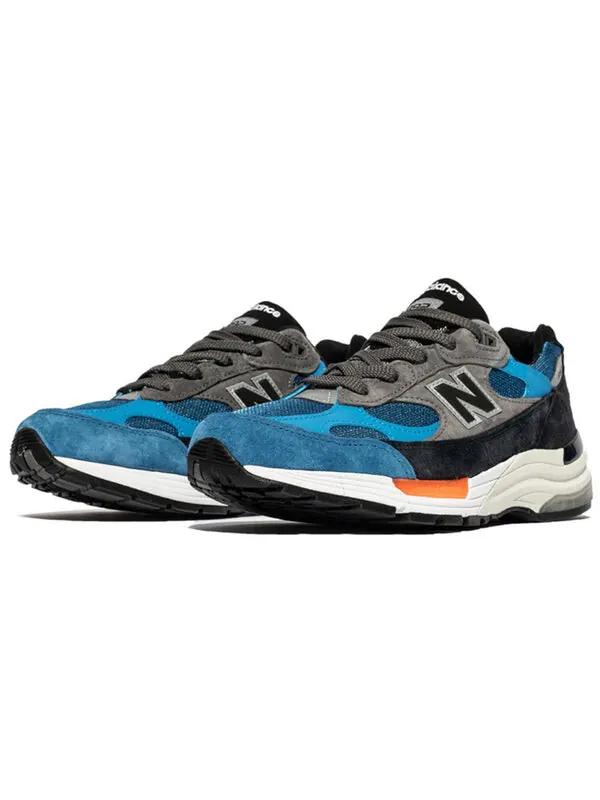 Кроссовки 992 сделано в сша New Balance — изображение 2 из 4, серый/синий