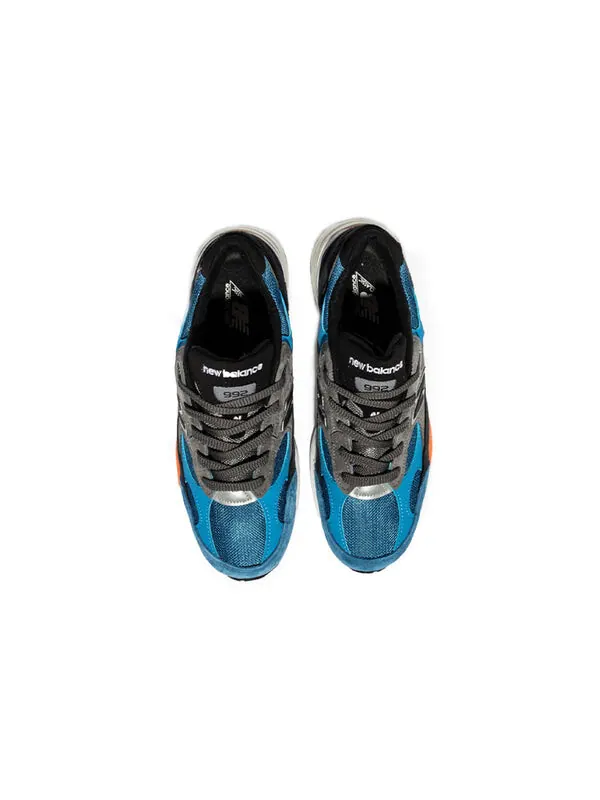 Кроссовки 992 сделано в сша New Balance — изображение 3 из 4, серый/синий