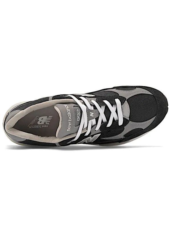 Кроссовки 992 сделано в сша New Balance — изображение 3 из 4, черный/серый