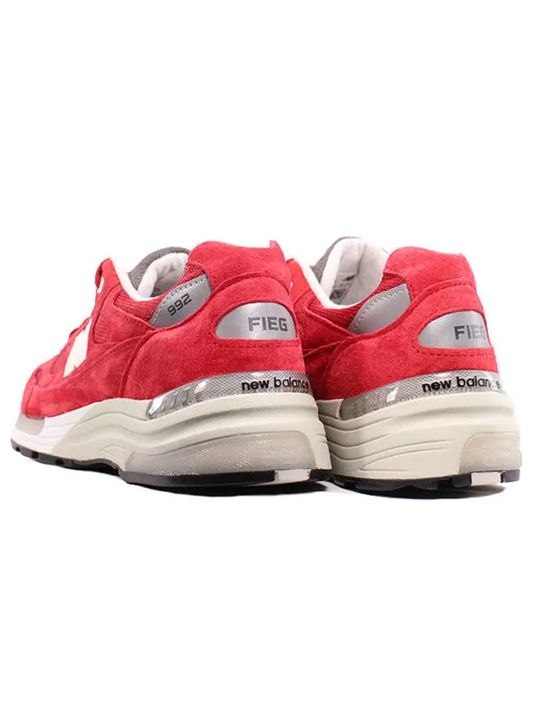 Кроссовки x kith 992 сделано в сша New Balance — изображение 3 из 4, красный