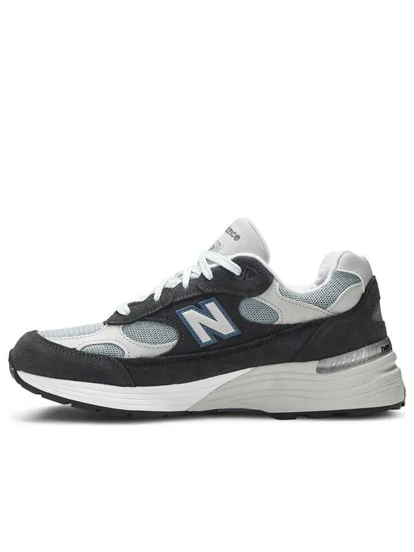 Кроссовки x kith 992 сделано в сша New Balance — изображение 1 из 4, черный/синий