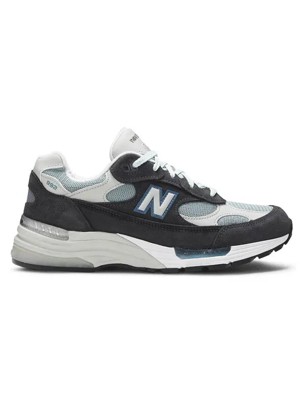 Кроссовки x kith 992 сделано в сша New Balance — изображение 2 из 4, черный/синий