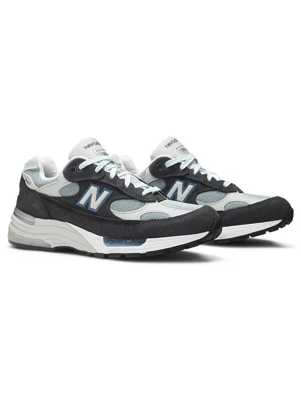 Кроссовки x kith 992 сделано в сша New Balance — изображение 3 из 4, черный/синий