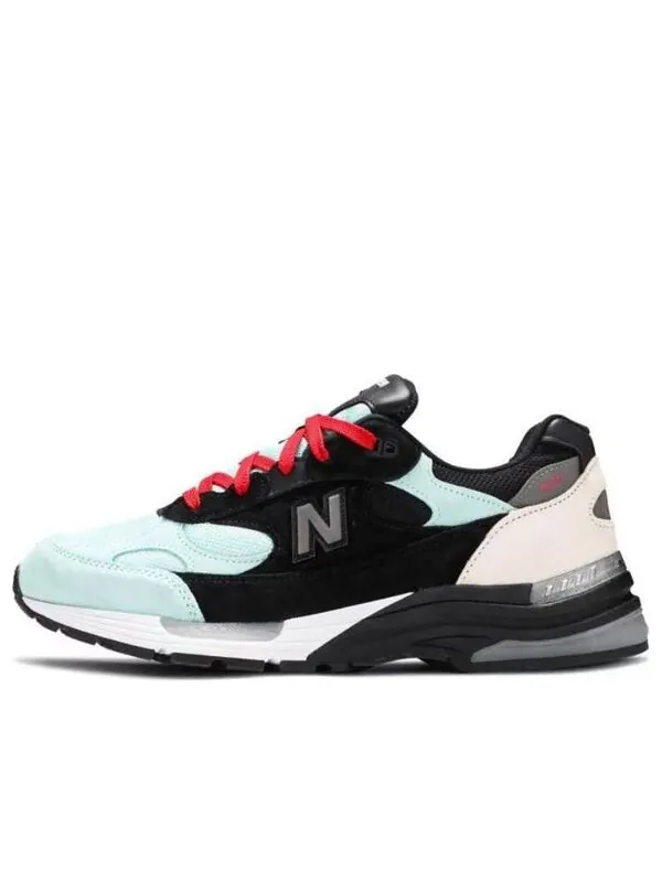 Кроссовки amoeba music x nice kicks x 992 сделано в сша New Balance — изображение 1 из 1, черный/зеленый