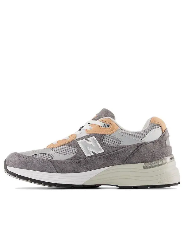 Кроссовки todd snyder x 992 made in usa '10th anniversary' New Balance — изображение 1 из 4, серый/оранжевый/белый