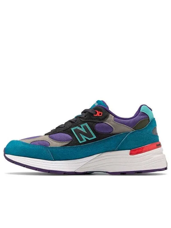Кроссовки 992 сделано в сша New Balance — изображение 1 из 4, фиолетовый/синий/зеленый