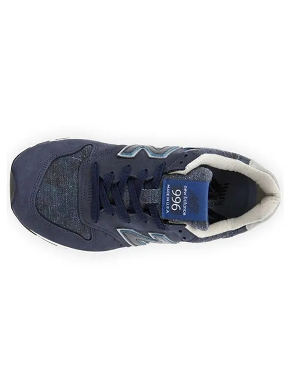 Кроссовки 996 сделано в США New Balance — изображение 3 из 4, синий/серый