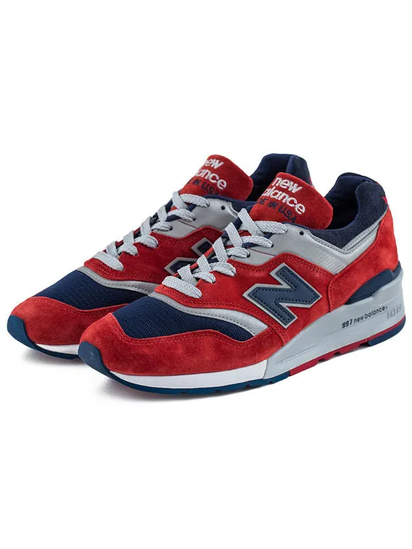 Кроссовки 997 знаток New Balance — изображение 2 из 4, красный