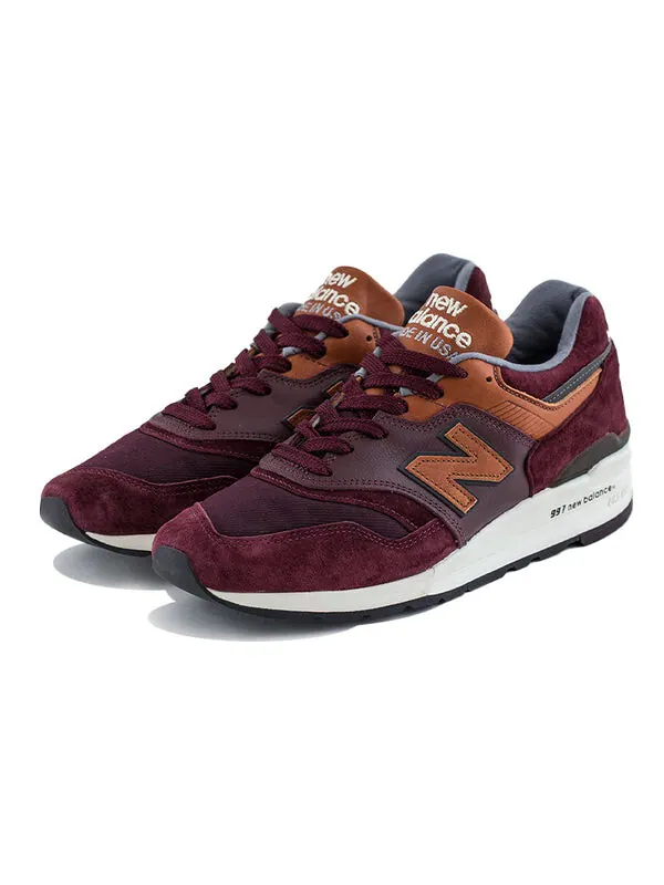 Кроссовки 997 сделано в США New Balance — изображение 2 из 4, красный