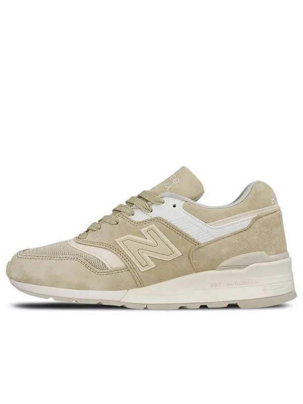 Кроссовки 997 сделано в США New Balance — изображение 1 из 4, светлый коричневый/белый