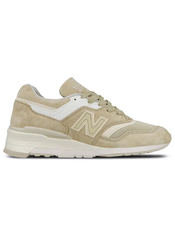 Кроссовки 997 сделано в США New Balance — изображение 2 из 4, светлый коричневый/белый