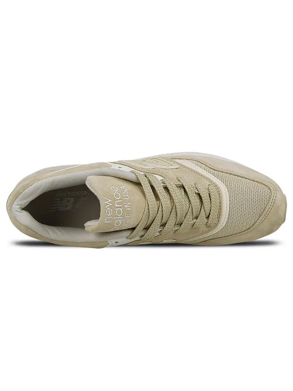 Кроссовки 997 сделано в США New Balance — изображение 3 из 4, светлый коричневый/белый