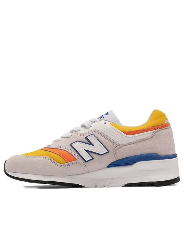 Кроссовки 997 сделано в США New Balance — изображение 1 из 4, серый/желтый