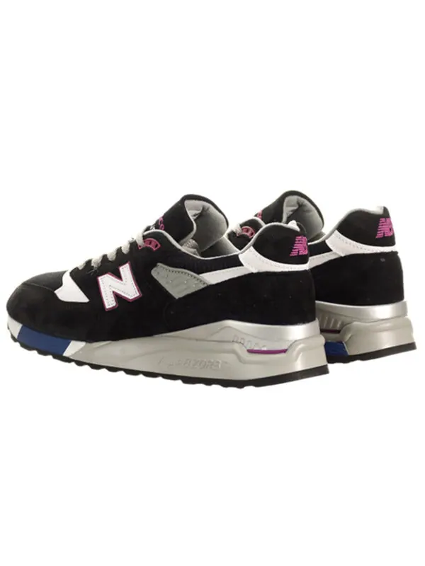 Кроссовки № 998 New Balance — изображение 3 из 4, черный/белый