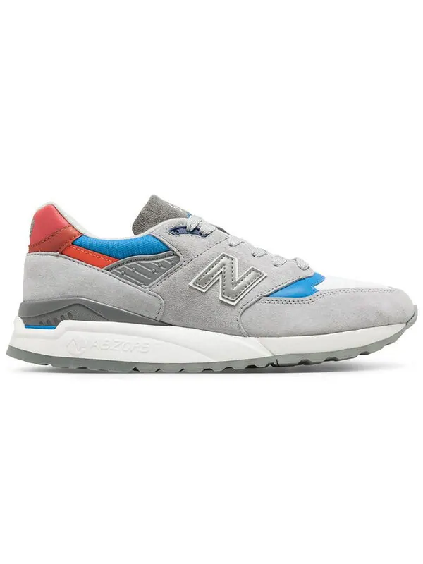 Кроссовки 998 сделано в США New Balance — изображение 2 из 4, серый/синий/красный