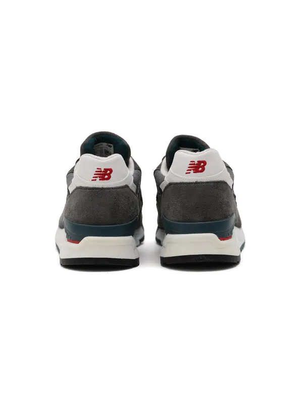 Кроссовки 998 сделано в США New Balance — изображение 4 из 4, серый/темно-синий-белый