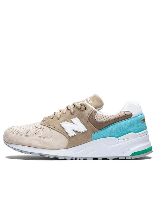 Кроссовки 999 'tan' New Balance — изображение 1 из 4, серый