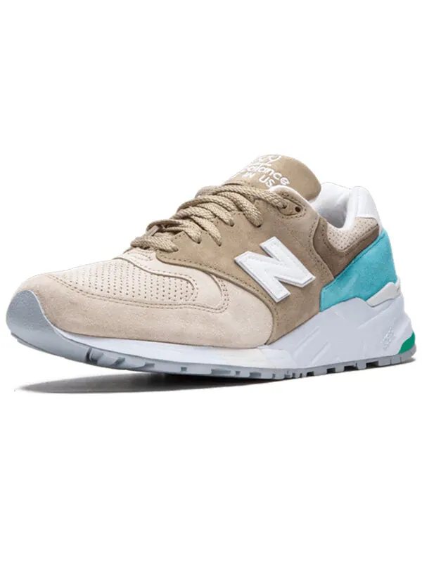 Кроссовки 999 'tan' New Balance — изображение 2 из 4, серый