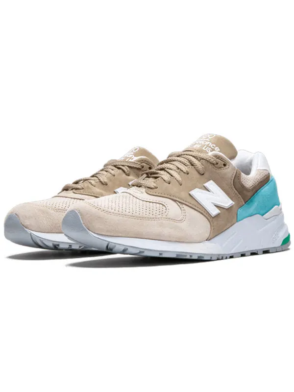 Кроссовки 999 'tan' New Balance — изображение 3 из 4, серый