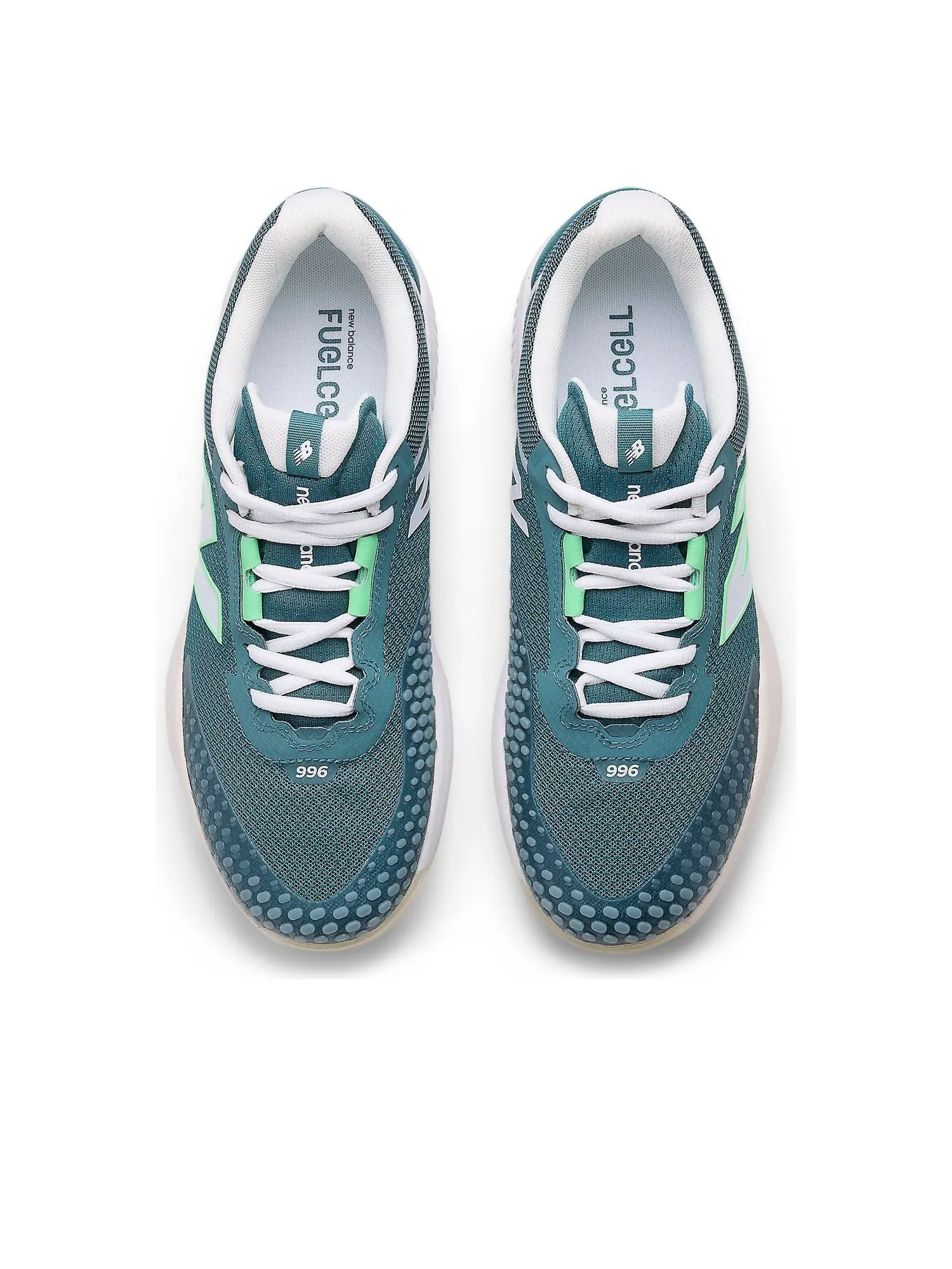 Кроссовки New Balance FuelCell 996v6 'US Open Pack' — изображение 3 из 5, зеленый