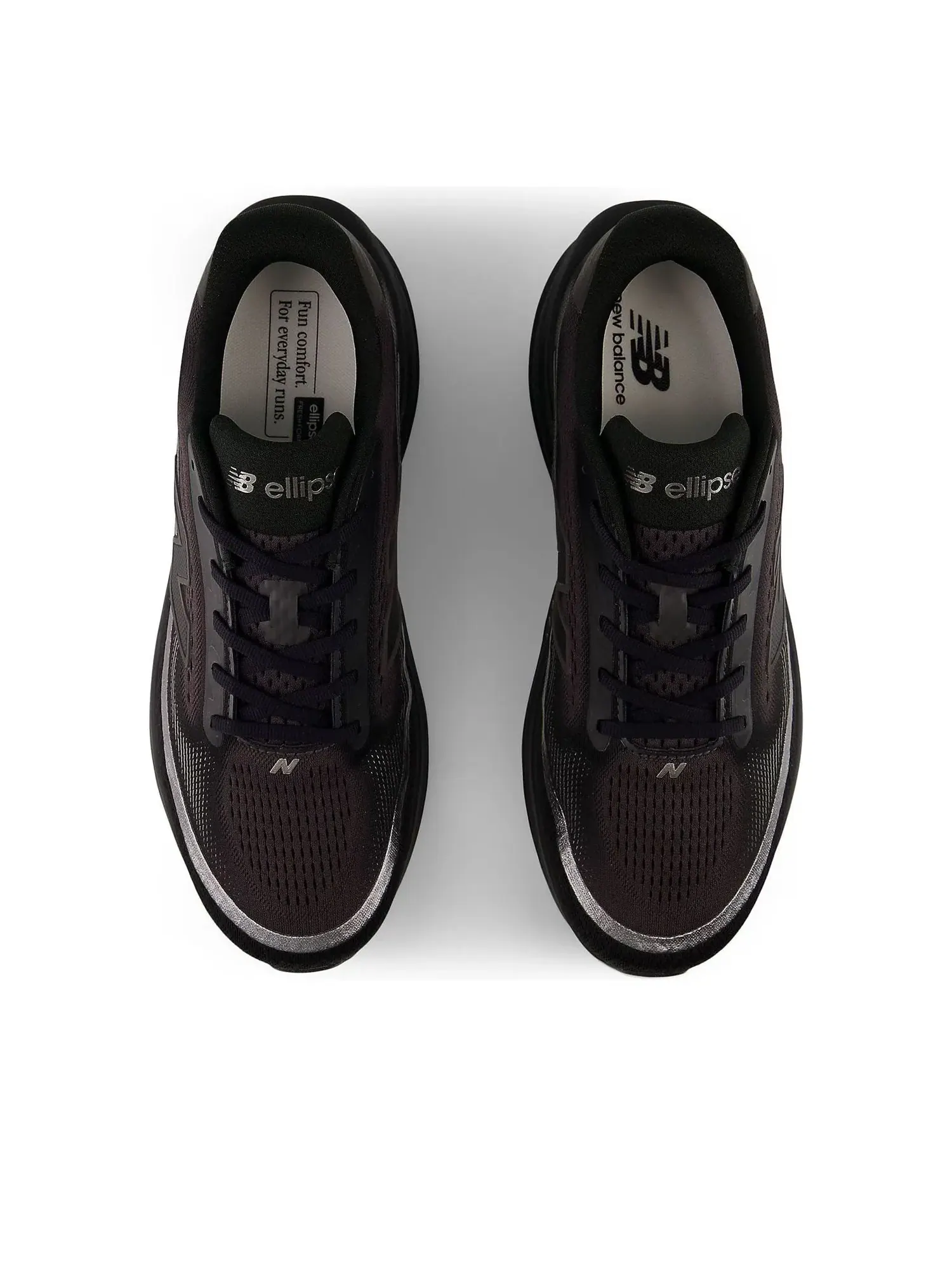 Кроссовки New Balance Ellipse v1 'Black Black Metallic' — изображение 3 из 6, черный
