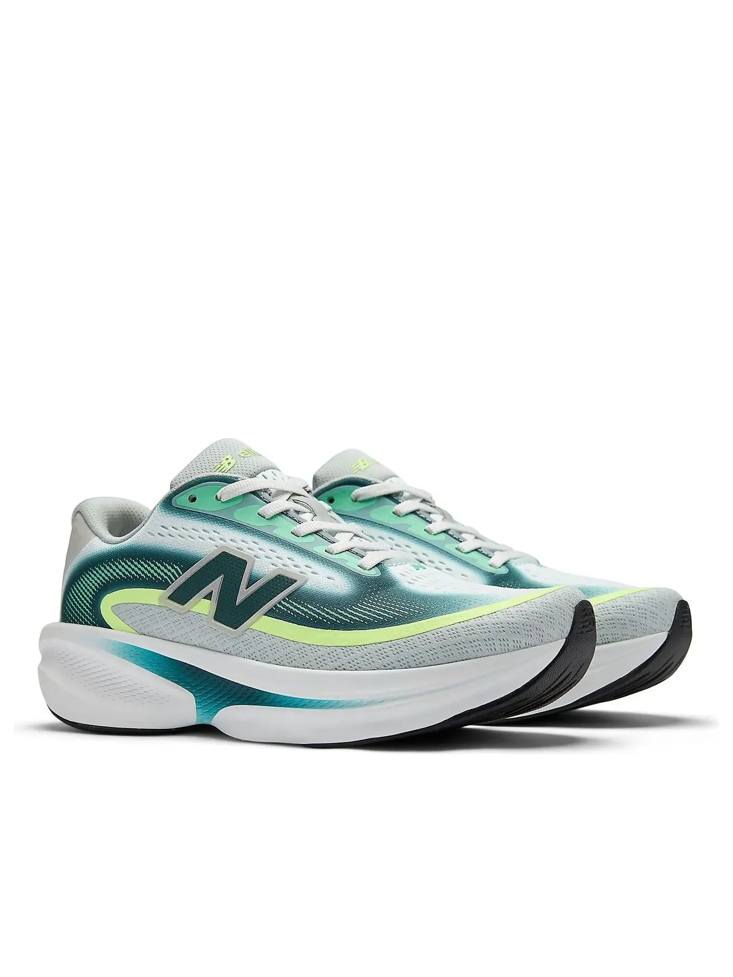 Кроссовки New Balance Ellipse v1 'Deep End Glint Blue' — изображение 2 из 6, зеленый
