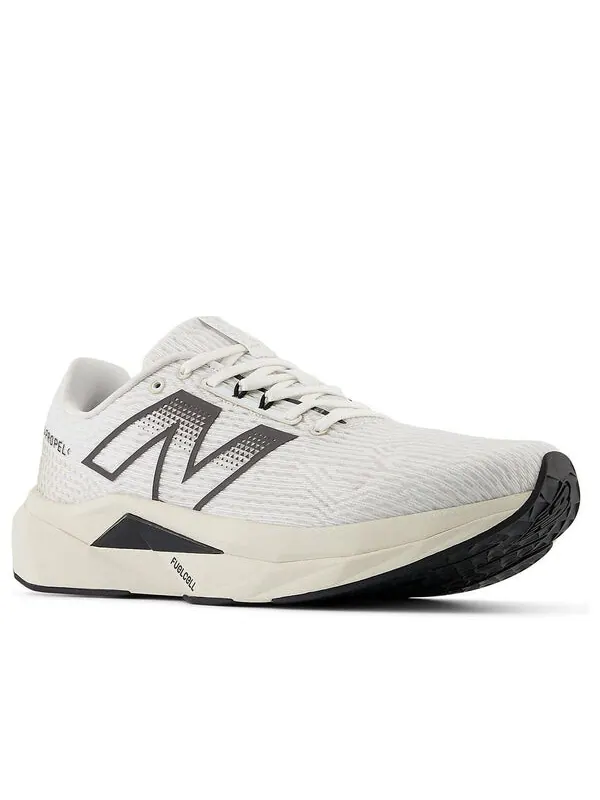 Кроссовки fuelcell propel v5 'white black cement linen' New Balance — изображение 3 из 4, белый/черный