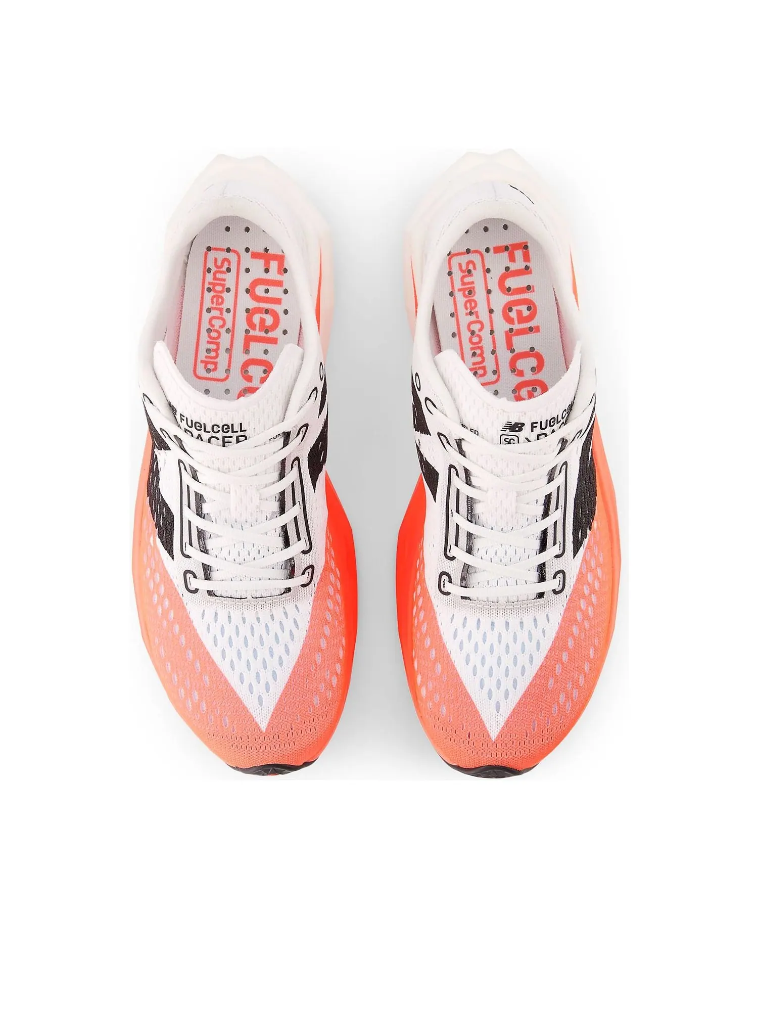 New Balance FuelCell SuperComp Pacerv2 'Urgent Red White Black' — изображение 3 из 6, красный/белый/черный