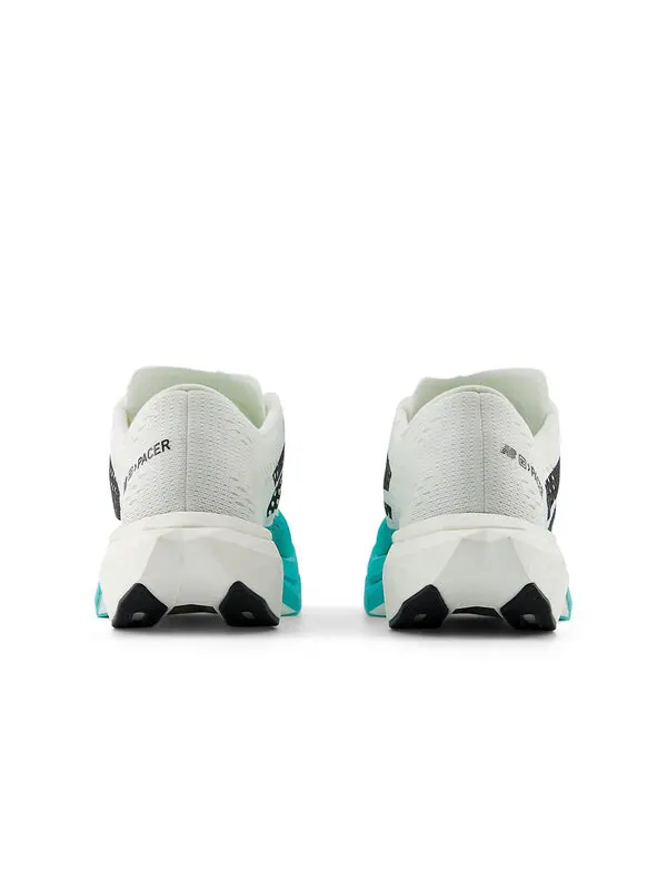 Кроссовки fuelcell supercomp 'cyber jade white black' New Balance — изображение 4 из 4, белый/черный