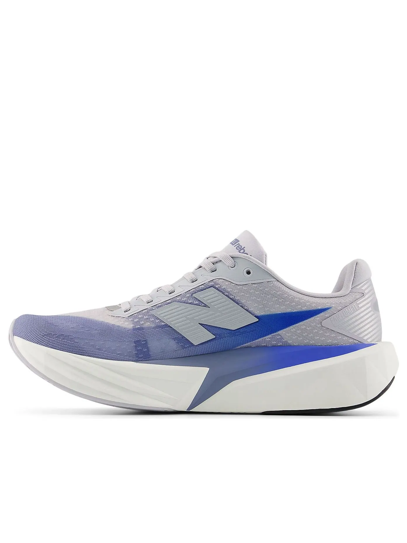 Кроссовки New Balance FuelCell Rebel v5 'Pearl Grey Dusk Shower' — изображение 1 из 6, серый//синий
