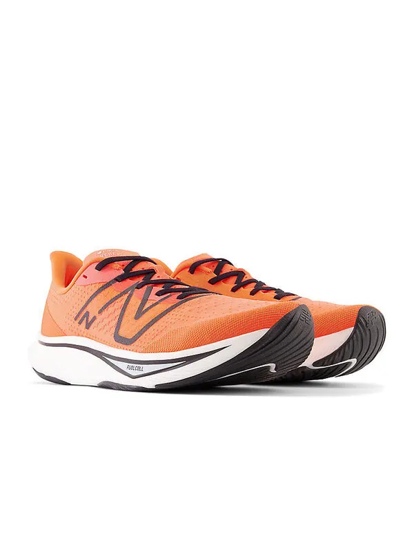 Кроссовки Fuelcell Rebel New Balance — изображение 2 из 4, оранжевый/черный