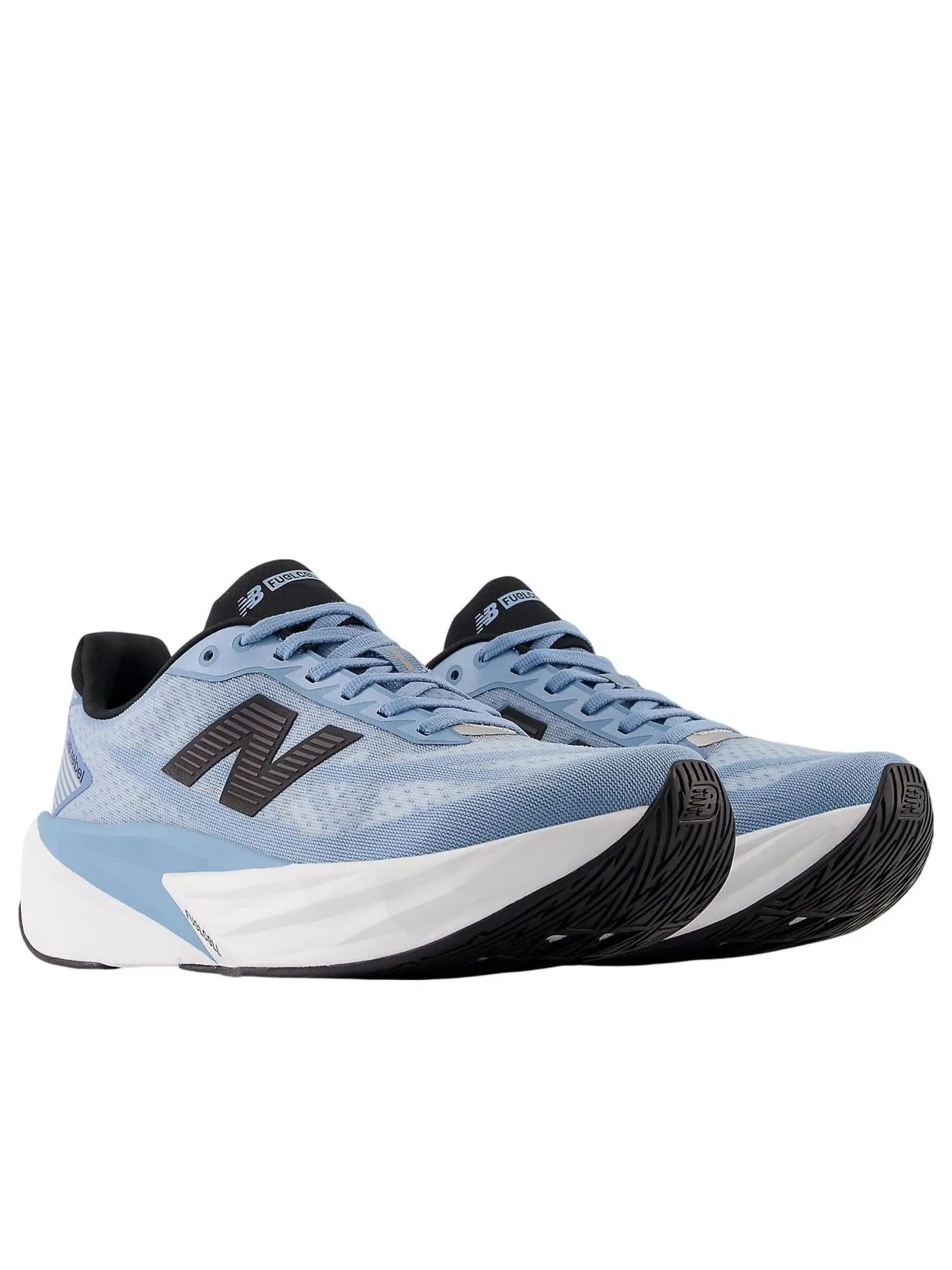 New Balance FuelCell Rebel v5 'Still Water Raincloud' — изображение 3 из 6, белый
